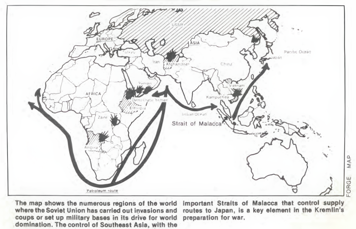 Map of Soviet Imperialism – Proletarian Revolution