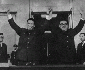 Pol Pot and Kim Il Sung