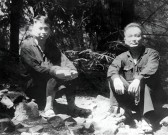 Pol Pot and Nuon Chea in Ratankiri Province