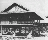 Newly built housing in a cooperative of agricultural production