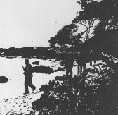 Revolutionary Army patroling the beach