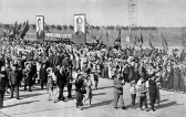 Sihanouk in Peking after tour of Liberated Zone