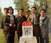 Sihanouk's inspection of the liberated zone