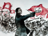 Pol Pot leads the Revolution Forwards